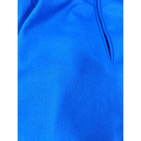 Vintage Alorna Petites Women's Royal Blue Pure Wool Midi Coat, Size 12-14P - Picture 13 of 13